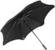 Протиштормова парасолька-тростина чоловіча механічна з великим куполом BLUNT (Блант) Bl-golf2-charcoal Чорна