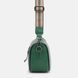 Женская средняя кожаная сумка Borsa Leather из Тайваня, вертикальный городской стиль, зеленая