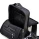 Кожаный мужской рюкзак черный TARWA FA-7287-3md на два отдела Черный