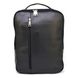 Шкіряний чоловічий рюкзак чорний TARWA FA-7287-3md на два відділи Чорний