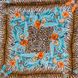 Женский платок расцветки зебра VENERA C270089-13, Голубой