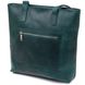 Шкіряна вінтажна сумка жіноча Shvigel 16351 Зелений