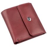 Небольшой женский бумажник с монетницей ST Leather 18920 Бордовый фото