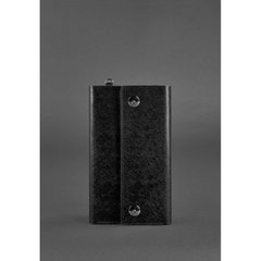 Натуральный кожаный клатч-органайзер (Тревел-кейс) 5.0 черный Blackwood Blanknote BN-TK-5-bw