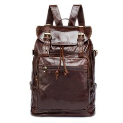 Рюкзак кожаный Vintage 14843 Коричневый