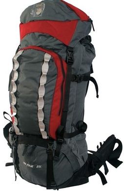 Туристический рюкзак ONEPOLAR W1262-red, Серый