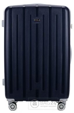 Містка валіза із пластику темно-синього кольору WITTCHEN V25-10-813-90, Синій