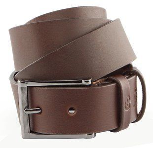 Ремінь чоловічий GRANDE PELLE 00235 шкіряний Коричневий