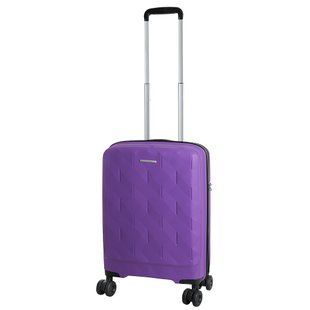 Чемодан дорожный маленький Vip Collection Capri фиолетовый 40л полипропилен (Capri 20 Violet) vcCapri.20.Violet