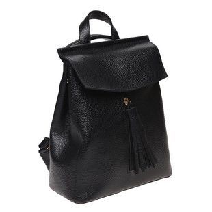 Женский кожаный рюкзак Ricco Grande 1L915-black