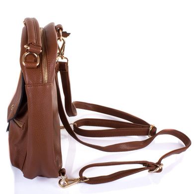 Сумка-рюкзак женская из качественного кожезаменителя ETERNO (ЭТЕРНО) ETK640-10 Коричневый