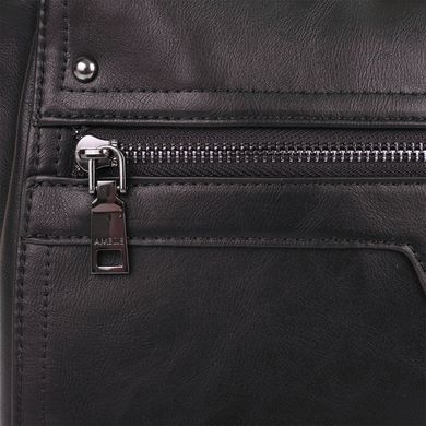 Жіноча сумка з якісного шкірозамінника AMELIE GALANTI (АМЕЛИ Галант) A976191-black Чорний