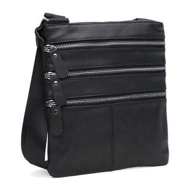 Мужская кожаная сумка Keizer K1301bl-black