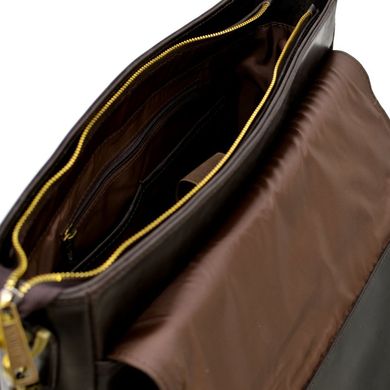 Діловий чоловічий портфель з натуральної шкіри RDС-3960-4lx TARWA темно-коричневий Коричневий