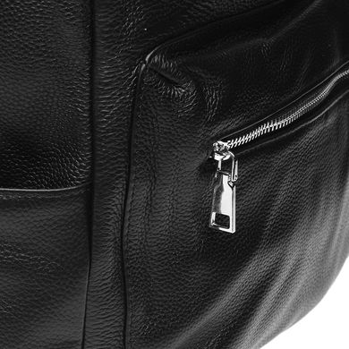 Мужской кожаный рюкзак Borsa Leather k168008-black