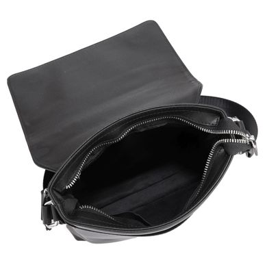 Мужская кожаная сумка через плечо Tiding Bag SM8-966A Черный