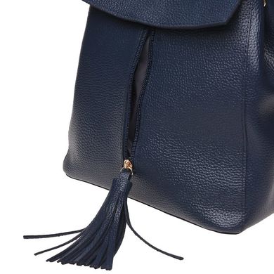 Женский кожаный рюкзак Ricco Grande 1L915-blue