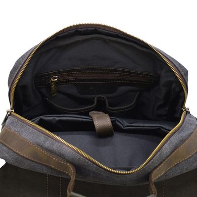 Сумка рюкзак для ноутбука из канвас TARWA RGc-3420-3md Коричневый