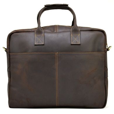 Чоловіча сумка для ноутбука 17 "з натуральної шкіри RC-1019-3md від TARWA 1 Коричневий