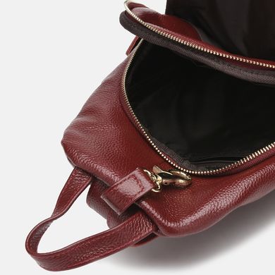 Жіночий шкіряний рюкзак Keizer K1315b-bordo