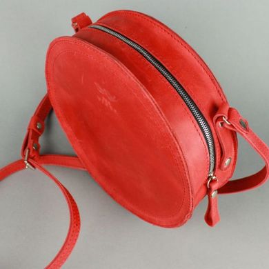 Жіноча шкіряна сумка Amy S червона вінтажна Blanknote TW-Amy-small-red-crz