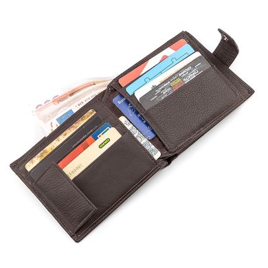 Чоловічий гаманець ST Leather 18340 (ST138) надійний Коричневий