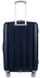 Вместительный чемодан из пластика темно-синего цвета WITTCHEN V25-10-813-90, Синий