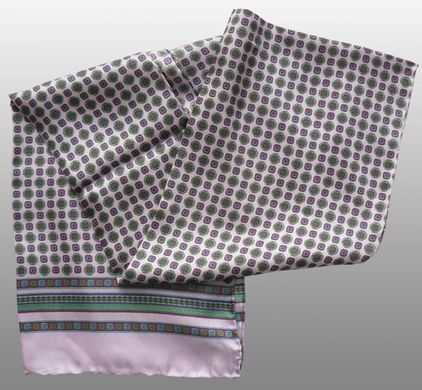 Шелковый шейный платок для женщин CODELLO C270225, Зеленый