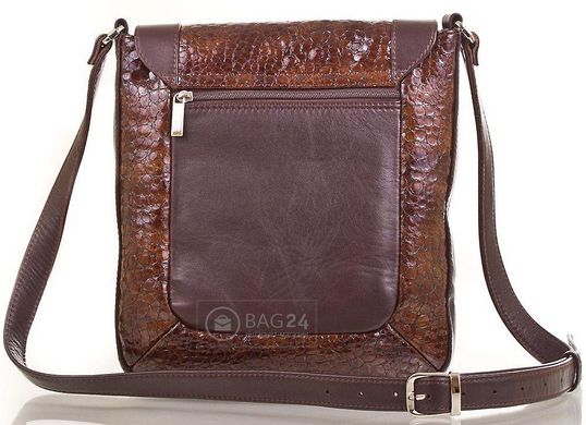 Женская кожаная сумка-планшет PEKOTOF Pek47-13-10, Коричневый