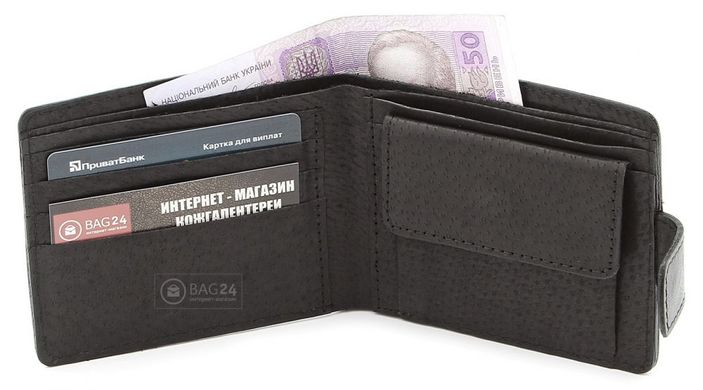 Стильний чоловічий гаманець з натуральної шкіри Shvigel 00419