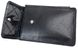 Небольшая мужская кожаная сумка через плечо Giorgio Ferretti Ef061 Black черная