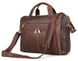 Вместительная мужская кожаная сумка для ноутбука Vintage 14432