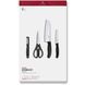 Кухонный набор Victorinox SWISS CLASSIC Kitchen Set 4 предмета Черный 6.7133.41G