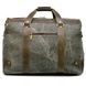 Дорожня стильна сумка парусина + шкіра RG-4353-4lx TARWA Коричневий