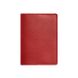 Натуральна шкіряна обкладинка для паспорта 1.3 червона Blanknote BN-OP-1-3-red