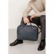 Натуральна шкіряна ділова сумка Briefcase 2.0 синій Флотар Blanknote TW-Briefcase-2-blue-flo