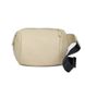 Натуральная кожаная поясная сумка Easy бежевая флотар Blanknote TW-Izi-beige-flo