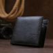 Шкіряний чоловічий гаманець Vintage 20475 Чорний