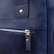 Стильная сумка под А4 вертикального формата в матовой коже 11170 SHVIGEL, Синяя