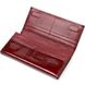 Стильный женский кошелек из натуральной лакированной кожи Vintage sale_15021 Бордовый