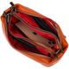 Чудова сумка на три відділення з натуральної шкіри 22138 Vintage Руда