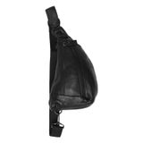 Чоловічий шкіряний рюкзак через плече Keizer K18807-black фото