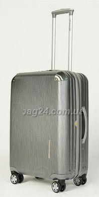 Високоякісна дорожня валіза Vip Collection Mont Blanc Silver 24 ", Сірий