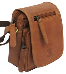 Кожаная сумка Always Wild 5047-1-CBH COGNAC, коричневый