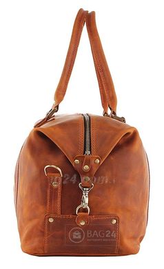Современная дорожная кожаная сумка в винтажном стиле 12244