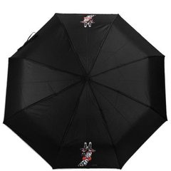 Зонт женский механический компактный облегченный ART RAIN (АРТ РЕЙН) ZAR3512-84 Черный