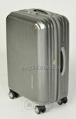 Высококачественный дорожный чемодан Vip Collection Mont Blanc Silver 24", Серый