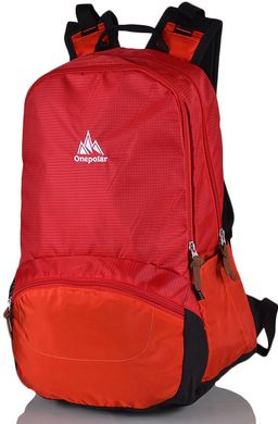 Жіночий рюкзак червоного кольору ONEPOLAR W1803-red, Червоний