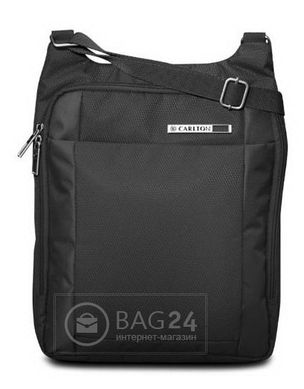 Чоловіча сумка з відділенням для планшета CARLTON 072J016; 01, Чорний