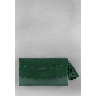 Сумка Еліс Смарагд Велюр - зелена Blanknote BN-BAG-7-iz-velur